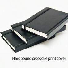 Hardcover Sketchbook, Blank Drawing Notebook With Elastic Band, Portable Art Journal For Sketching, Doodling And Journaling - blank - View 1