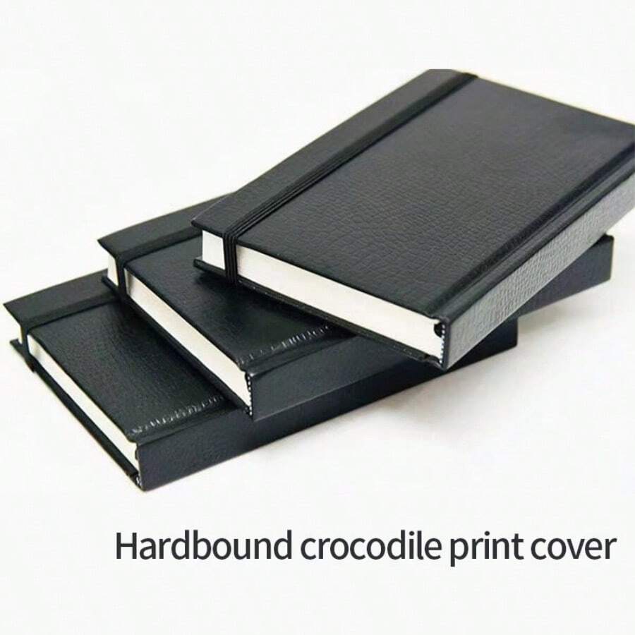 Hardcover Sketchbook, Blank Drawing Notebook With Elastic Band, Portable Art Journal For Sketching, Doodling And Journaling - blank - View 1