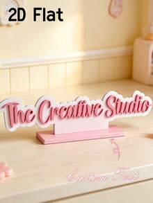 Papan Nama/Teks Kustom, Logo Media Sosial yang Dipersonalisasi, Cocok untuk Logo Sekolah, Dekorasi Bisnis, Pernikahan, Ulang Tahun, Hadiah Paskah - Tampilan Desktop, Cocok untuk Dinding, Etalase Toko, Studio - Bentuk Asimetris, Cocok untuk Usaha Kecil, Kode QR - MultiWarna - View 2