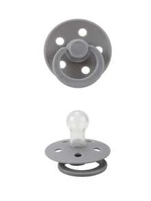 1 pieza Chupete multicolor tipo macaron, mordedor de silicona calmante para bebés recién nacidos, chupete súper suave similar al pecho para el destete - Multicolor - Ver 30