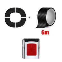 Carbon Fiber Texture Car Window Scratch Protection Tape, Self-Adhesive Auto Windshield Edge Guard Strip, Universal Vehicle Window Frame Wear-Resistant Decorative Sticker, Car Exterior Modification Accessory - Car Protection Strip - View 10