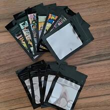100PCS Reusable Polyester Film Zipper Storage Bags, Waterproof Odor-Proof Self-Sealing Bags, Packaging Bags, Storage Bags, Storage Bags - View 5