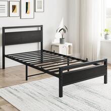 Bed Frames - 黑色 90*200厘米 - 查看 9