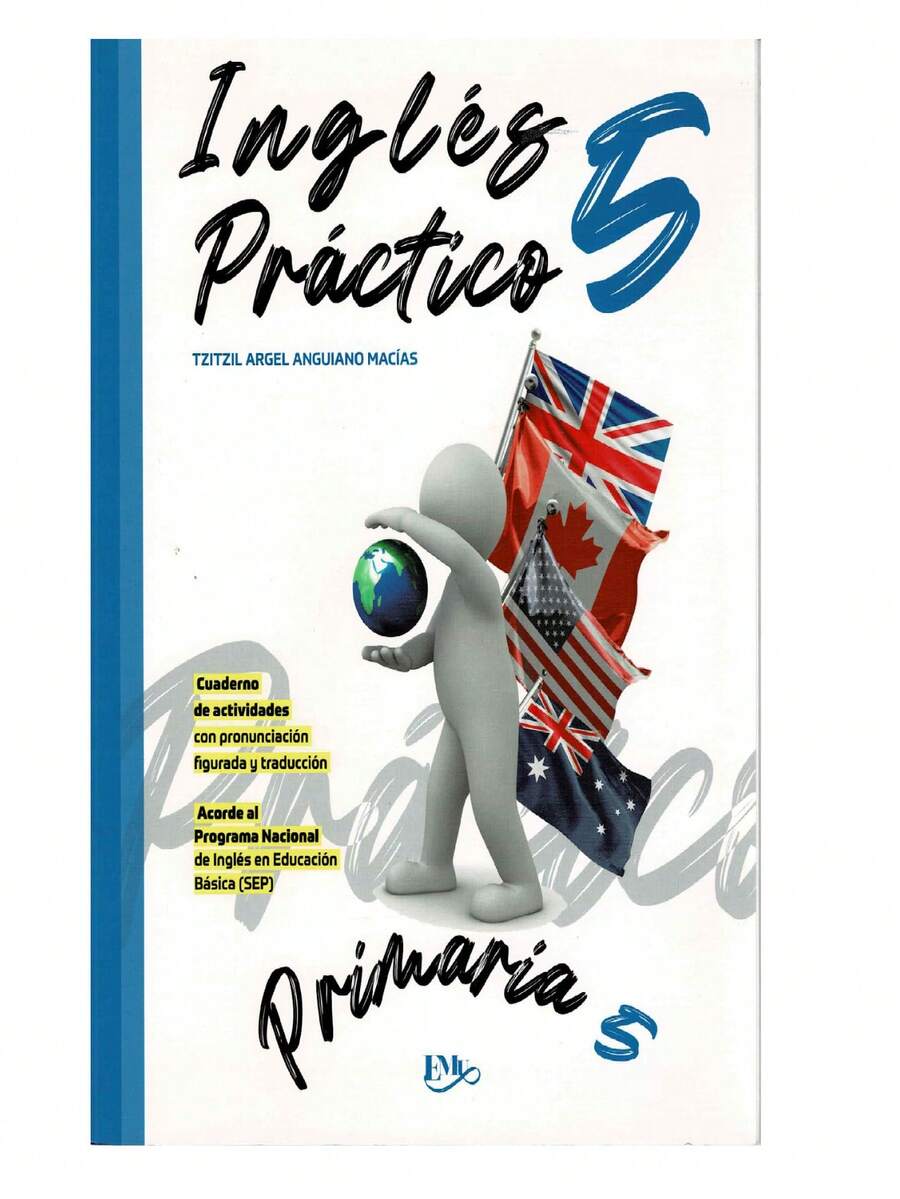 Practical English 5th Grade Workbook With Phonetic Pronunciation And Translation Aligned With The SEP Program - Single Book - View 1