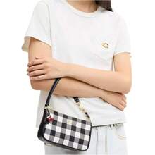 Coach Women's Nolita 19 Bag - 黑白格子佈 - 查看 2