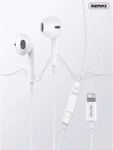 REMAX Wired In-Ear Headphones, Minimalist And Elegant, Hair Accessory, Fashionable And Stylish, Comfortable To Wear, Equipped With Microphone, Enjoy Clear Sound Quality, Suitable For IPhone, IPad, Laptop And Other IOS/Android Users - View 5