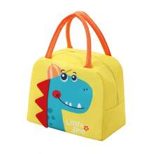 1pc Cartoon 3D Insulated Lunch Bag, Aluminum Foil Portable Handheld Bento Box Storage Bag For Outdoor Use - Multicolor - View 8