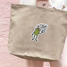 RHUAGYP 1 buah Patch Bordir Katak Lucu Meniup Gelembung, Lencana Slogan Menarik, Stiker Kain Hewan yang Menggemaskan, Cocok untuk Jaket, Ransel, Tas Jinjing, Topi dan Dekorasi DIY Pakaian - Beraneka warna - View 6