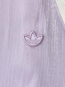 Adidas Originals Women's Versatile Drawstring Waist Beaded Decor Sports Skirt - Purple - View 4