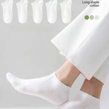 10,5,1 Pair 3-Color Disposable Socks, No-Wash Travel Socks, Unisex, Suitable For Business Trips, Student Military Training, Portable Disposable Business Trip Socks - A - View 9