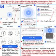 1pc WiFi Mini HD Camera Wireless Video Recorder Security Monitoring Smart Home Suitable For Pets, Mini Home Security Camera, Home Security Monitor, Portable Security Camera, USB Powered, No Battery Included, Only Supports 2.4GHz Wi-Fi, Does Not Support 5GHz Wi-Fi - Suitable For Parents, Pet Owners - 黑色 - 查看 11