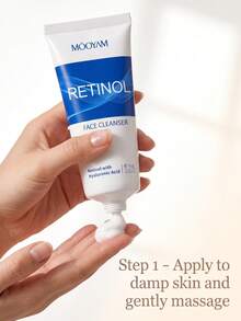MOOYAM MÔOYAM Retinol Face Cleanser, Gentle Foaming Facial Cleanser For Deeply Cleansing Dirt & Impurities, Refine & Smooth Skin Texture, Refreshing Daily Facial Wash For Face Skin Care - RETINOR FACE CLEANSER - View 8