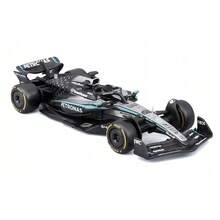 Burago - F1 Mercedes-AMG W16 2025#63 Russell 1:43 比例合金模型車,逼真細節,Mercedes F1 複刻版,銀黑配色塗裝,官方授權,建議 3 歲以上使用 - F1 W16 #63 - 查看 8
