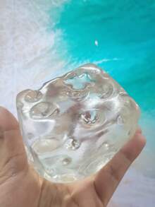 1个巨型奶酪方块挤压玩具 - 透明方块挤压玩具 - 麦芽方块 - 解压玩具 - 青少年挤压玩具 - 生日礼物 - 完美礼物 - 收藏展示 - 彩色 - 查看 14