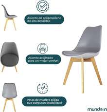 Dining Seating Sets - Grey - View 4