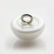 200/100/25pcs 10mm White Pearl Buttons – Round Mushroom Shape Decorative Sewing Buttons For DIY Craft, Clothing & Accessories - A - View 11