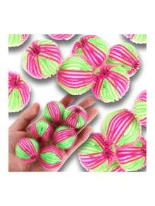 6 Pcs Laundry Hair Remover Balls For Washing Machine, Reusable Fabric Cleaning Balls For Pet Hair Lint And Dust, ABS Laundry Accessories For Clothes Blankets And Towels, Compact Washing Helpers, Ideal For Everyday Laundry And Home Textile Care - A - View 1