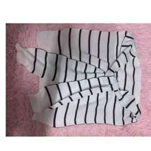 1pc Women's Striped Shawl, Suitable For Outings - Beige - View 3