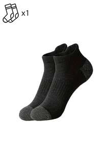 1/5/10/20 Pairs Men's Short Socks, Mesh Breathable Comfortable Sports Socks, Anti-Slip Heel, Casual Home Socks - Multicolor - View 20