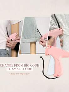Miniature Mini Sewing Nail Gun With Needles And Clips, Upgraded Precision Sewing Gun, Fine Sewing Gun For Clothing, Non-Jamming Mini Sewing Gun, Clothing Repair Sewing Tool Set, Suitable For Clothing, Bedding Edges, Mini Label Gun, High-Quality Sewing Accessories - Multiple Styles - View 7
