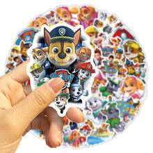 49PCS Cute Paw Patrol Cartoon Rescue Puppy Patrol Stickers, Lovely Dog Character Waterproof Decals For Water Bottle, Laptop, Luggage, Notebook, Party Reward & DIY Decor - Multicolor - View 6