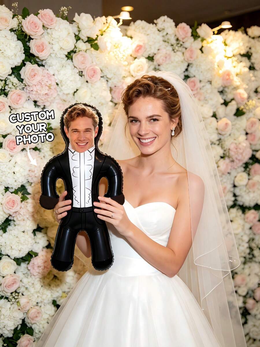 1Pc Personalized Inflatable Blow Molding,Custom Your Photo,Hilarious Bachelorette Party,Bride Gift,Inflatable Man,Wedding Favor,Special Occasions
