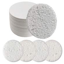 30pcs Round Facial Sponges, Compact Cleansing Sponges For Makeup Removal, Exfoliation And Cleaning, Suitable For Travel Use - Multicolor - View 8