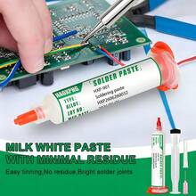HXP-901 Lead-Free Halogen-Free Solder Paste No Cleaning Needed No Repair Mobile Computer Circuit Board Repair Welding - HXP-901 - View 4