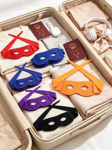 1pc/Set - Performance Party Mask Halloween Mask Zorro Eye Mask Ghost Festival Halloween Prop - Multicolor - View 3