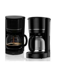 Adler Drip Coffee Maker, Filter Coffee Machine, Automatic Coffee Maker - Compact Design, Reusable Filter, Black - EU E Type Plug(220-240V) - View 5
