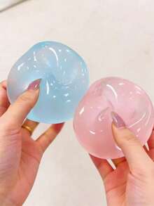 Creative Coconut Oil Squishy Ball Slow Rebound Stress Relief Soft TPR Sensory Toy Daily Gift - Multicolor - View 10