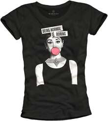 Women T-Shirts - 黑色 - 查看 6