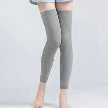 1 Pair Seamless Breathable Warm Knee Socks For Women And Men, Seamless Design For Outdoor And Casual Use - Multicolor - View 6