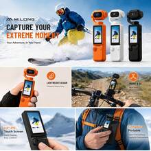 Portable Handheld Digital Camera, 4K Video Recording, 270° Rotating Lens, With Flash, Supports Night Shooting, Autofocus, Landscape/Portrait Modes, Equipped With A 64Gb Sd Card, 1200mAh Battery - View 11