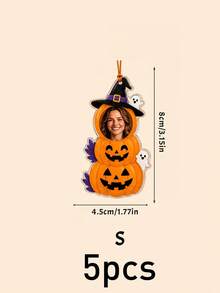 Dekorasi Gantung Halloween Foto Kustom, Liontin Rumah Hantu , Dekorasi Pohon Rumah, Kenang-kenangan Wajah yang Dipersonalisasi, Dekorasi Ruangan Musim Gugur, Hadiah Liburan Kustom, Cocok untuk Keluarga dan Teman, Dekorasi Halloween yang Dapat Disesuaikan, Gantungan Tas, Dekorasi Rumah - Gaya B - View 14