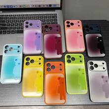 Bear IMD Colorful Phone Case Compatible With IPhone 14 14 Pro Max 15 15 Pro Max 16 16 Pro Max 17 17 Pro 17 Pro Max 18 18 Pro 18 Pro Max - Dark Purple - View 2