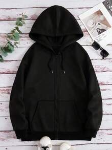 Impala Men Zip-Up Hoodies - Black - View 2