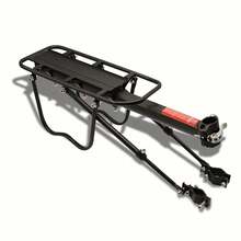 1pc Bicycle Rear Rack, Mountain Bike Aluminum Alloy Road Bike Alloy Rear Carrier, Quick Release Mountain Road Bike Rear Rack, Universal Adjustable Bicycle Luggage Rack - Multicolor - View 3