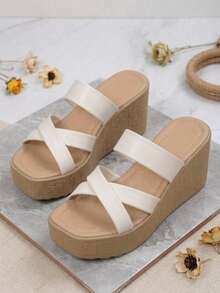 Women Wedges & Platform - White - View 3