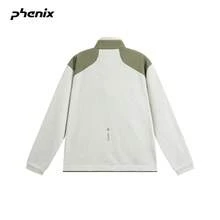+Phenix Phoenix 戶外立領夾克 中性款 2025FW 春/秋 加厚防風 寬鬆版型 外套 - 燕麥麻灰 - 查看 2