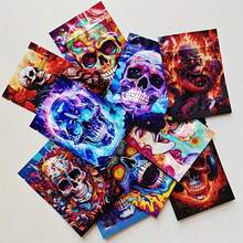200pcs Holographic Resealable Mylar Bags, Odor-Proof Zipper Packaging Bags With Pattern Print, Suitable For Small Items - Mixed Color a - View 1