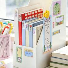 Decorative Writable Note Label Stickers, Vertical Planner Journal Note Paper Tabs, DIY Scrapbooking Memo Stickers For Diary Album - one-size - View 6