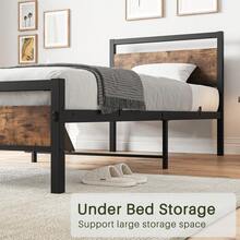 Bed Frames - 棕色 90*200厘米 - 查看 11