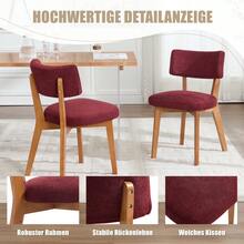 Furniture Red 54.5 X 47 X 77 Cm - 酒紅色 - 查看 3