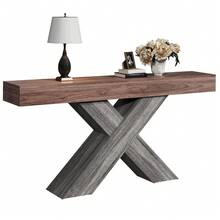 Coffee Table Walnut - Side Table Brown - Walnut - View 1