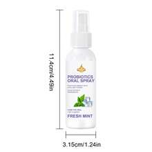 SUMIFANG Probiotic Oral Spray, Contains Multiple Plant Extracts, Balances Oral Environment, Spray After Dating, Gathering Or Heavy-Flavored Meals To Refresh Breath, Portable Breath Freshening Spray, 50ml - Mint - View 5
