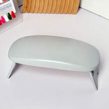 1PC Simple Foldable Plastic Nail Armrest Pillow, Manicure Wrist Support Cushion For Hand Resting, Japanese Style Nail Salon Hand Stand Tool, For Daily Manicure And Salon Use - Multicolor - View 9
