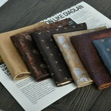 1pc Solid Color Men's Pocket Square, Suit Formal Business Executive Foldable Dense Hem Square Jacquard Woven 23cm New Style - Multicolor - View 1