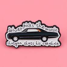 Fun Enamel Brooch Lapel Pin Badge Backpack Women's Brooch Clothing Gift Jewelry Fashion Accessory - NR10687 - View 1
