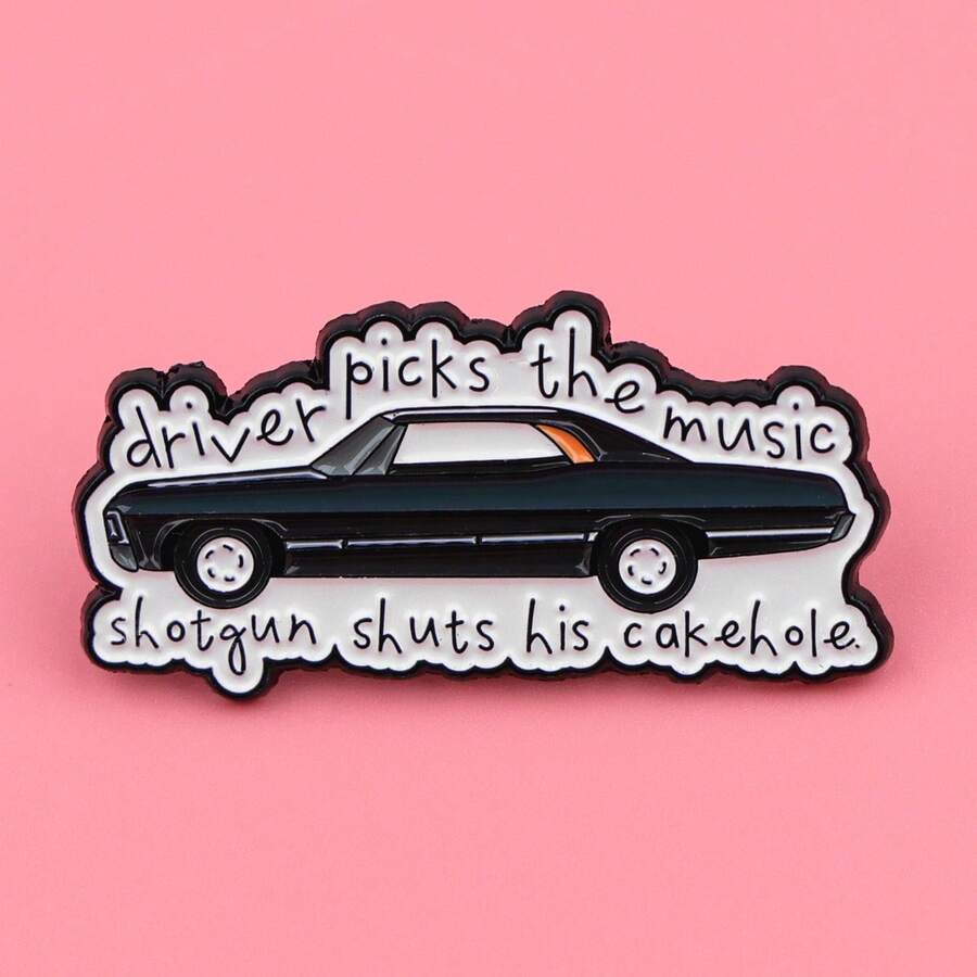 Fun Enamel Brooch Lapel Pin Badge Backpack Women's Brooch Clothing Gift Jewelry Fashion Accessory - NR10687 - View 1